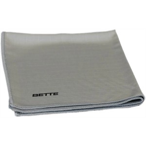 Bette Pflegetuch zur Reinigung von Badewannen und Oberflächen aus Stahl.