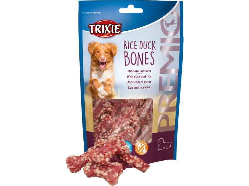 Trixie HundeNatursnacks Premio Rice Duck Bones 80 g kaufen bei OBI