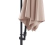 Ampelschirm Bayview Ø 300 cm Beige mit Kurbelmechanik_2