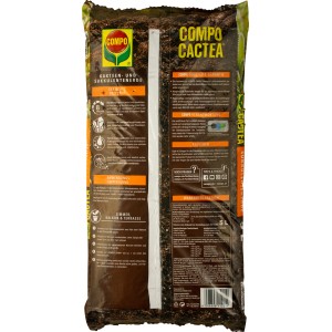 Sack Compo Cactea Kakteen- und Sukkulentenerde, 5 Liter. Spezialerde für Kakteen und Sukkulenten.