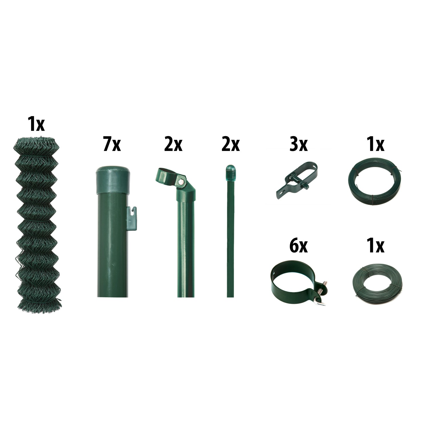 Floraworld Maschendraht-Set 100 cm x 15 m Moosgrün kaufen bei OBI