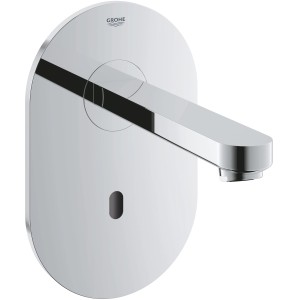 Grohe Euroeco Infrarot Waschtischarmatur mit Bluetooth, Ausladung 17,2 cm, Chrom.