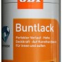 OBI Buntlack Spray RAL 3000 Feuerrot, hochglänzend, 400ml Dose.