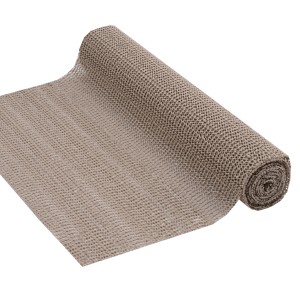 Gerollte Venilia Anti-Rutsch Unterlage Venigrip in Taupe, 30x150cm. Ideal als Schutz für Oberflächen.