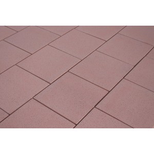 Terrassenplatten Classic Kristall Rosa, 40x40 cm, Beton, für Gartenwege & Terrassen.