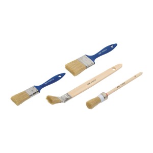 LUX Flachpinsel-Set Lacke Universal 4-teilig