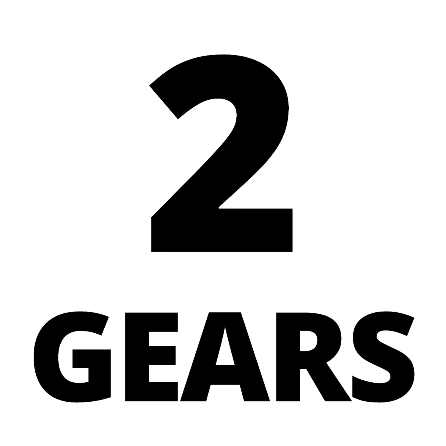 Symbol für 2-Gang Getriebe des Einhell Akku-Mörtelrührers.