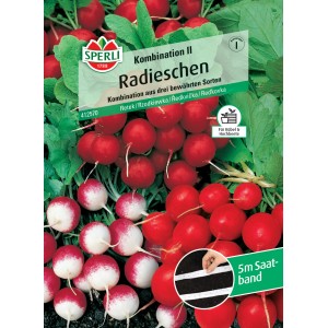 Sperli Saatgut Radieschen Kombination II, Saatband