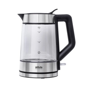 Silva-Homeline Glaswasserkocher KL-G 2007 Edelstahl 1,7 l