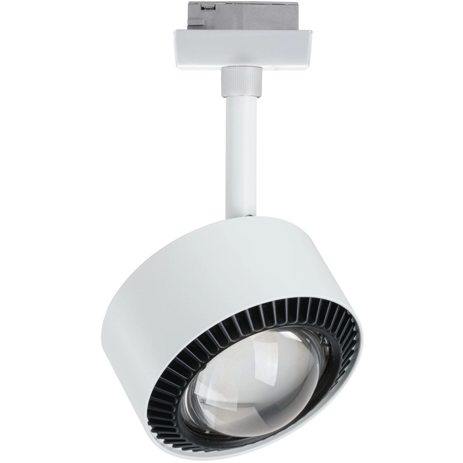 Weißer Paulmann Urail LED Spot Aldan II, 8W, dimmbar, für Schienensysteme.