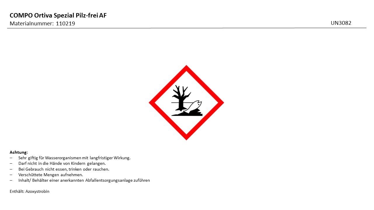 Compo Ortiva Spezial Pilz-frei AF 1000 ml kaufen bei OBI