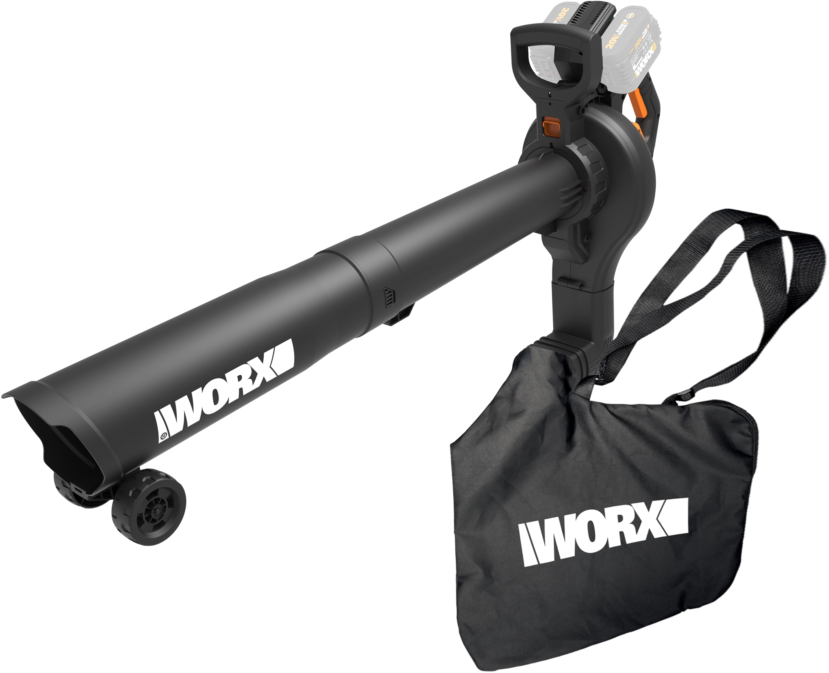 Worx Akku Laubsauger bl ser WG583E.9 2 x 20 V Solo kaufen bei OBI