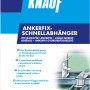 Knauf Anker-Fix Schnellabhänger, 35 Stück, für CD-Profile zur Deckenbefestigung.