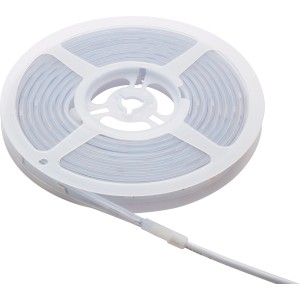 Aufgerollter 3 m LED Stripe Outdoor RGB für Außen-Dekobeleuchtung.