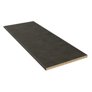 Kaindl Arbeitsplatte Beton Terragrau, 180x62x2,8 cm. Dekorplatte mit fühlbarer Struktur für Küche & Werkstatt.