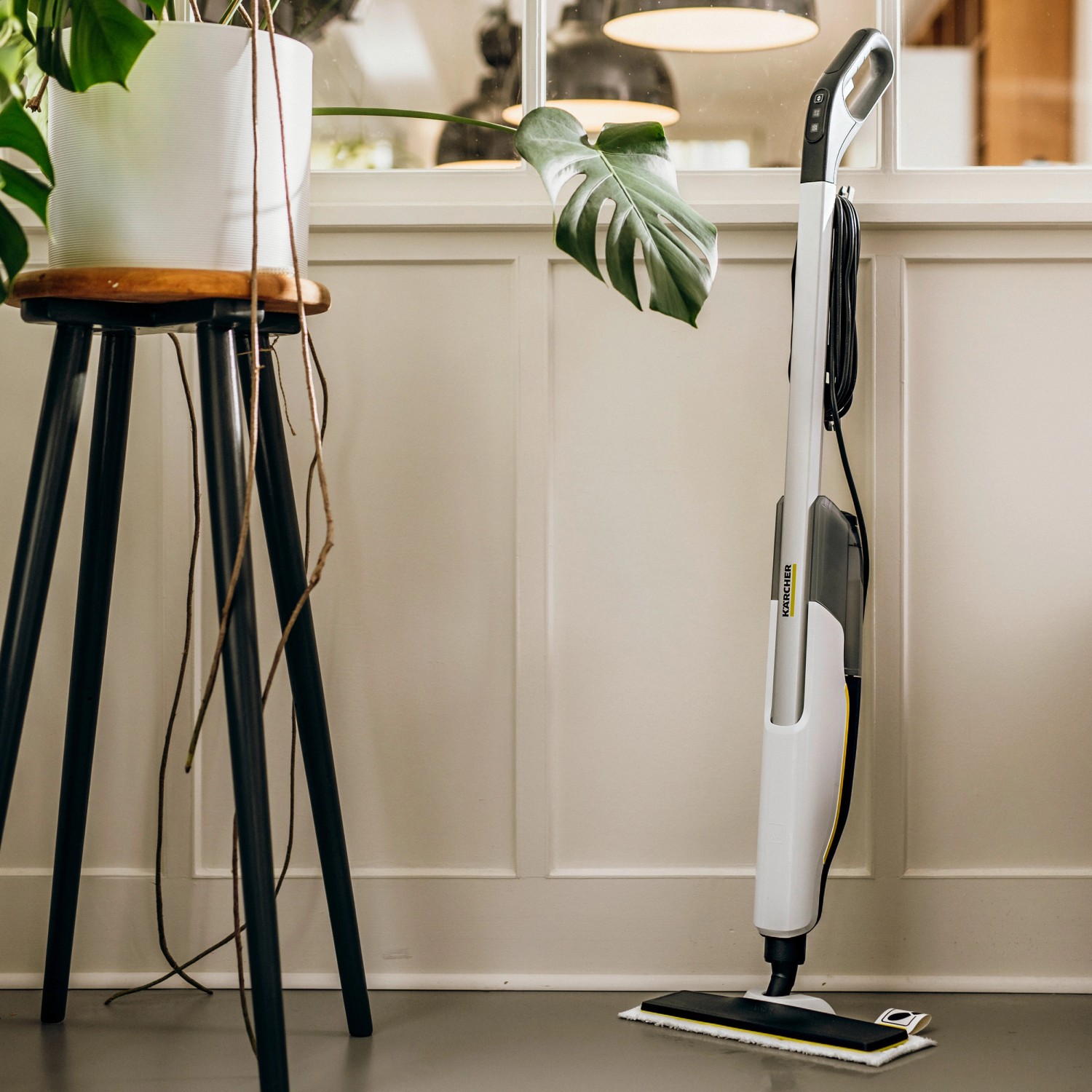 Kärcher Dampfreiniger SC 2 Upright für 50 m² WeißSchwarz kaufen bei OBI