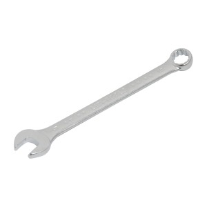 LUX Gabelringschlüssel 9 mm Comfort, verchromter Schraubenschlüssel für Werkstatt und Heimwerker.