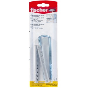 Fischer Langschaftdübel SXR 10 x 100 mit Winkelhaken, 2 Stück im Set.
