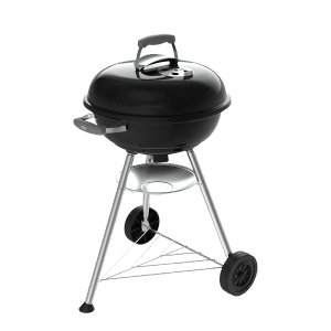 Weber Holzkohlegrill Compact Kettle 47 cm Schwarz