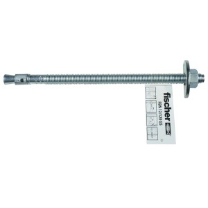 Fischer Bolzenanker FBN II 12/120 GS mit großer Scheibe für Dübelbefestigungen.