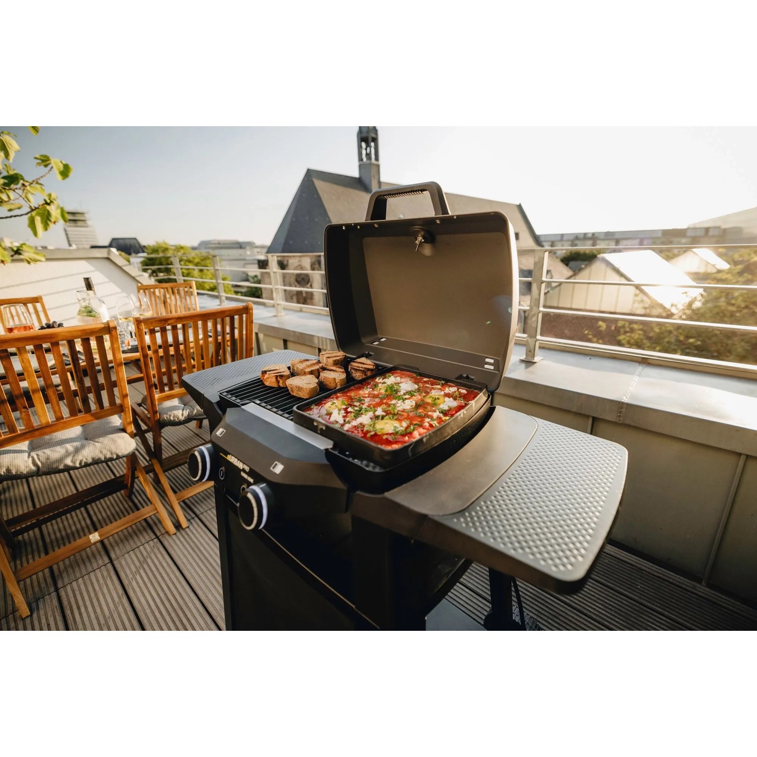 Enders® mobiler Elektrogrill eUrban Pro 2 Turbo inkl. Trolley kaufen bei OBI