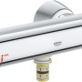 Grohe Grohtherm Special Thermostat-Waschtischbatterie in Chrom für die Wandmontage.