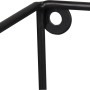 Detailaufnahme: Schwarzes Metall-Wandregal Lisa (2er Set) von Mirrors & More.