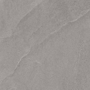 Bodenfliese Burlington, Feinsteinzeug, grau, matt, 60x60 cm. Ideal für Innen- und Außenbereich.