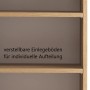 Held Möbel Midischrank Florenz, Wotaneiche, mit verstellbaren Einlegeböden.