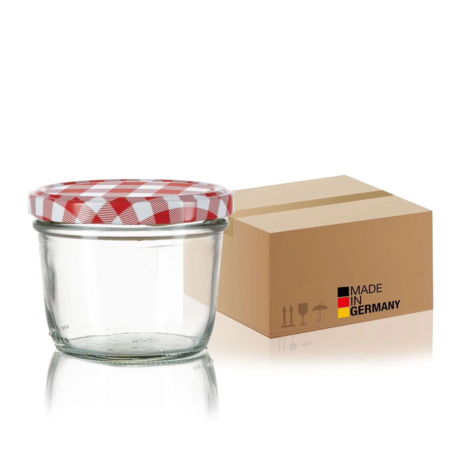 BigDean 108x Marmeladengläser 125ml Einmachgläser Klein Gläser Zum Verschenken Schraubgläser Made In Germany Sturzgläser Mit Deckel TO 66 kaufen bei OBI