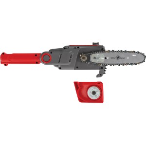 Wolf Garten Akku-Hochentaster Aufsatz PS 20 eM für e-multi-star® System, rot/grau.