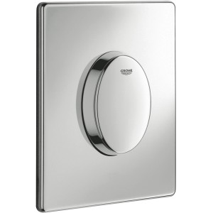 Grohe Skate Air Drückerplatte, vertikal, Chrom für WC-Spülung.