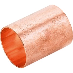 Kupfer Löt-Muffe Typ 5270, 30 mm für Heizung und Wasserinstallation.