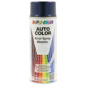 Dupli-Color Auto Color Lackspray, 400ml, Blau Metallic, für Lackreparaturen.