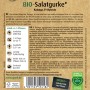 Sperli BIO Saatgut Salatgurke Kalunga F1, Packung mit Gurkensamen für Gewächshaus und Garten.