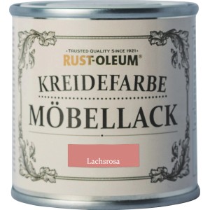 Rust-Oleum Kreidefarbe Möbellack Lachsrosa, matte Farbe im Farbdose.