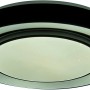 Runde LED-Deckenleuchte Monterey, 47,5 cm, mit schwarzem Rand. Moderne Deckenlampe für Wohnräume.
