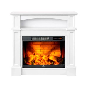 Sannover Elektroofen/-kamin Sifora 2000 W 80,5 x 30 x 81 cm Weiß