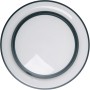 Runde LED-Deckenleuchte Monterey, 47,5 cm, mit grauer Umrandung.
