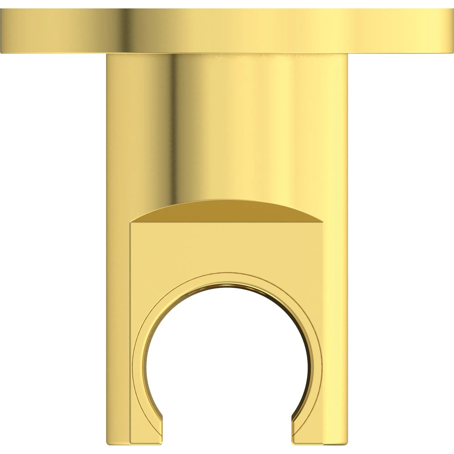 Ideal Standard Brausehalter Idealrain Atelier, rund, gebürstetes Gold.