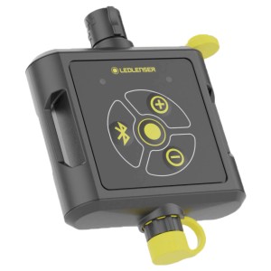 Ledlenser Bluetooth Controller für Lampensteuerung, Nahansicht. Kompatibel mit AF4R, AF8R, AF12R, AT10C.