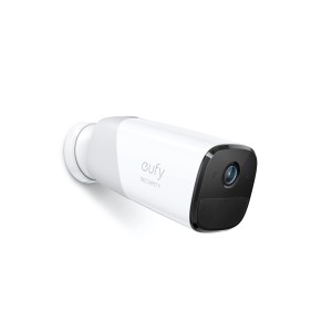 Eufy S221 Überwachungskamera, kabellos, weiße Kamera für die Videoüberwachung.