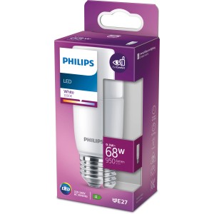 Philips LED-Leuchtmittel E27, 9,5W, warmweiß, 950 Lumen im Karton. Kompakte Bauform.