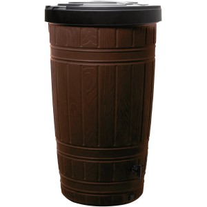 Waterform Regentonne Woodcan 265 l Braun