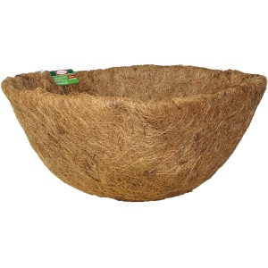 Bellissa Kokoseinsatz, Ø 35 cm, für Blumenampel Hanging Basket. Naturfaser-Einsatz.