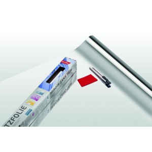 d-c-fix Spiegelfolie, 90x150cm, mit Cutter und Rakel für Sicht- und Blendschutz.