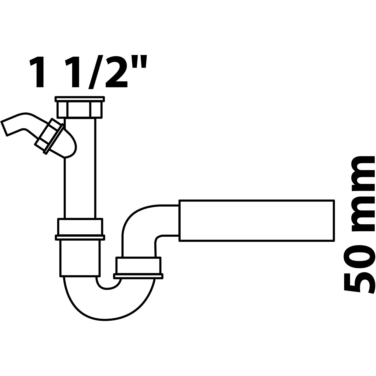 KIRCHHOFF Eco Save Siphon, Sustainable Drain, Odour Trap Made Of - View #6