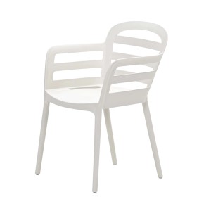 Garten Impressions Kunststoffstuhl Formello in Sand, moderner Gartenstuhl aus robustem Kunststoff.