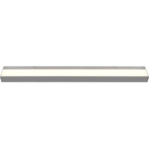 Moderne LED Bad-Wandleuchte Rocco in Chrom, 90 cm breit, für angenehme Beleuchtung im Badezimmer.