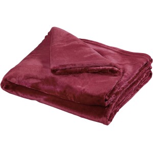 Weiche, rote Mikrofaserdecke (150x200 cm) für gemütliche Stunden.